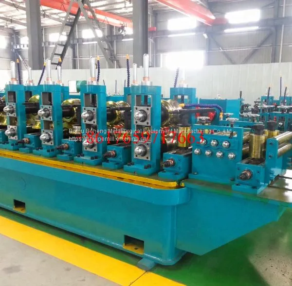 High Frequency Straight Seam Welded Pipe Mill Welding Pipe Making Machine
