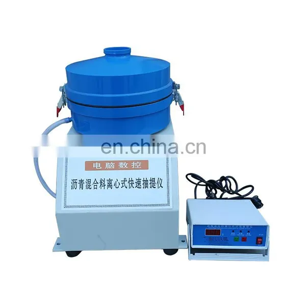 High Speed 3kg Fast Asphalt Centrifuge Extractor Asphalt Mixture Fast Extractor