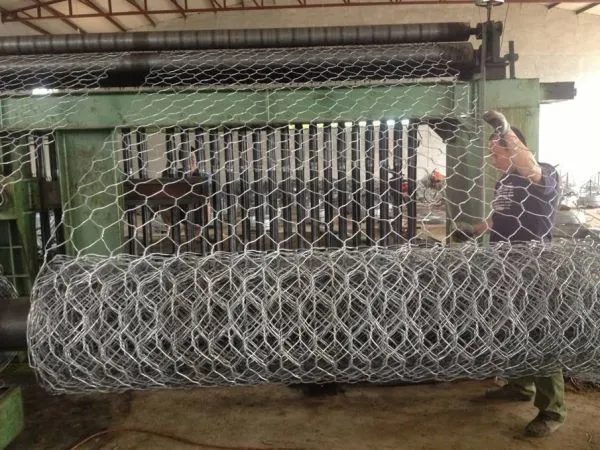 PVC Coated Hexagonal Gabion Mesh Woven Gabion Stone Cage photo-3