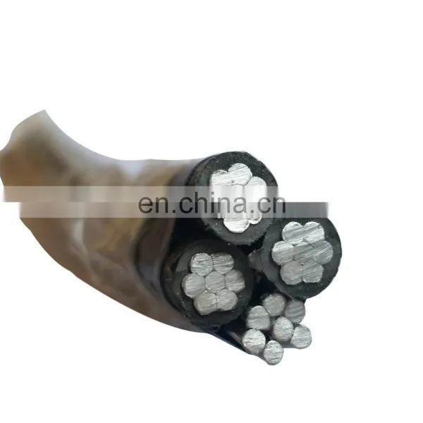 Overhead Aluminum Core LV Cable YJLV 1*185mm XLPE Insulated PVC Sheathed ABC Power Cable photo-6