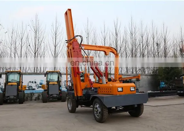 Truck / Loader Guardrail Pilling Machine for Sale photo-7