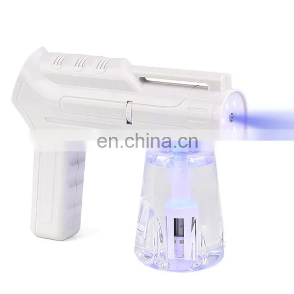 BEST Seller Nano Rechargeable Wireless Spray Gun Dis-infection Mist Hand Portable Sanitizer Liquid Automatic Atomizer photo-6