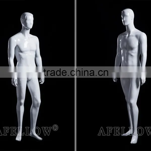 Fiberglass Full Body Abstract Model Mannequin Man Dummy for Clothes Store KEN4 photo-5