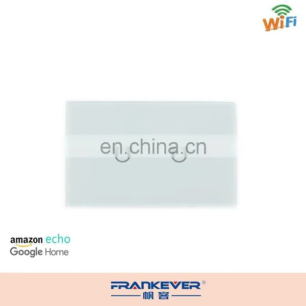 Frankever 2 Gang Smart Wifi Controlled Light Switch photo-3