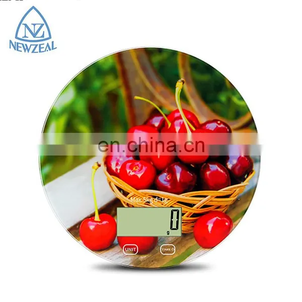 High End Quality 5kg1g Digital Kitchen Scale Highly Accurate Round Food Scale photo-5