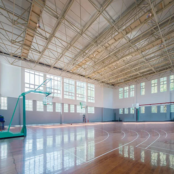 Prefab Steel Space Frame Indoor Stadium Construction Costs photo-2