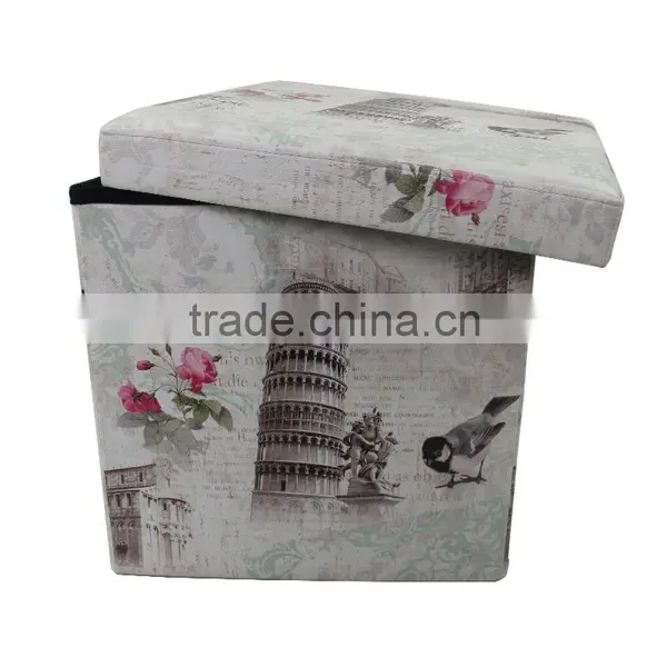 Handsome Light Weight Ottoman Storage Box photo-5