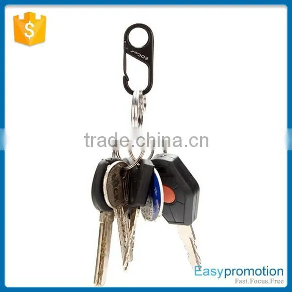 Black Siver Promotional Key Mini Carabiner Keychain,key Hook Carabiner photo-4