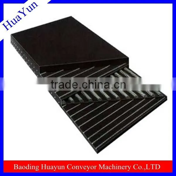 Heat Resistant Steel Wire Conveyor Belt for Pipe Grooving Machine