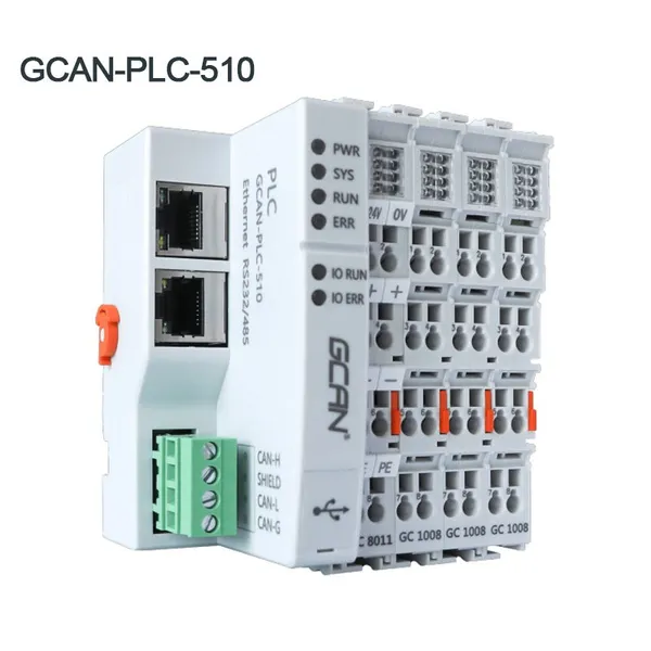 GCAN-PLC Programmable Logic Controller Made in China Low cost high quality PLC controller with CAN interface
