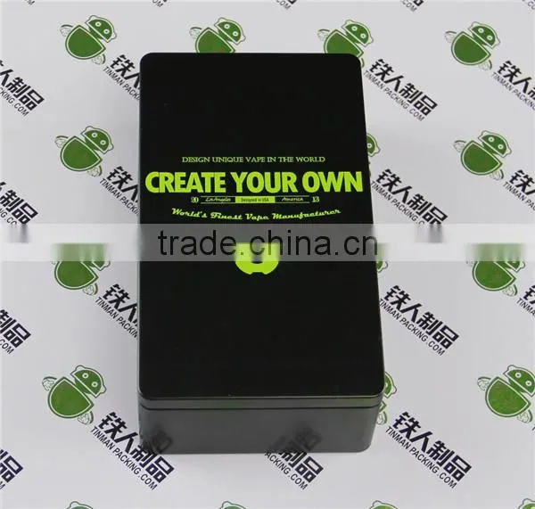 Rectangular Plug-in E-cigarette Metal Packaging