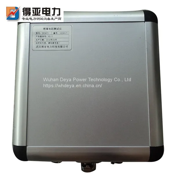2500V Digital High-Voltage Insulation Resistance Tester DY2671 photo-2