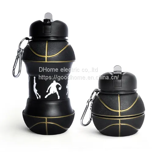 Outdoor Sports Water Bottle Household Silicone Folding Cup（Wechat:13510231336） photo-2