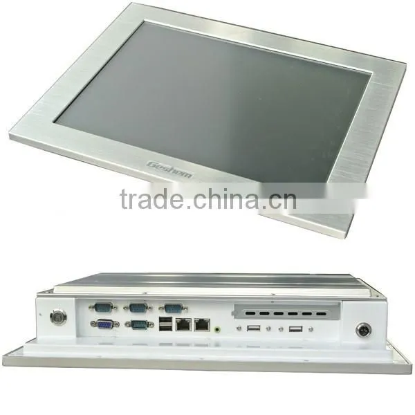 Intel D525+ICH8-M Industrial Panel Computer, Fanless Industrial Pc, Cheap Fanless Industrial Panel Computer photo-3