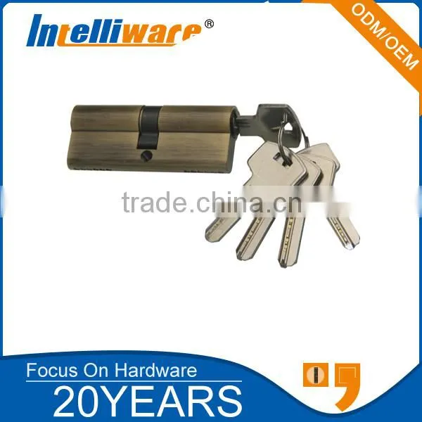 Solid Brass Double Wooden Door Lock Cylinder photo-2