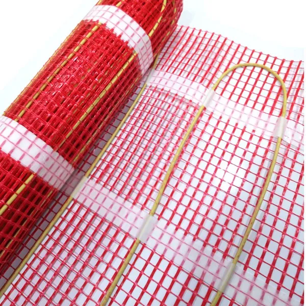 Easy-Install Double-Core Home Goods Electrical Indoor Heat Bath Mats Efficiency Underfloor Heating Mat photo-3