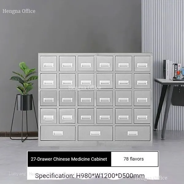 Eco-Friendly Powder Coated Herb Chest-HCH565| Damp-Proof Multi-Drawer Storage for Herbalist and Apothecary-Long Life Service photo-3