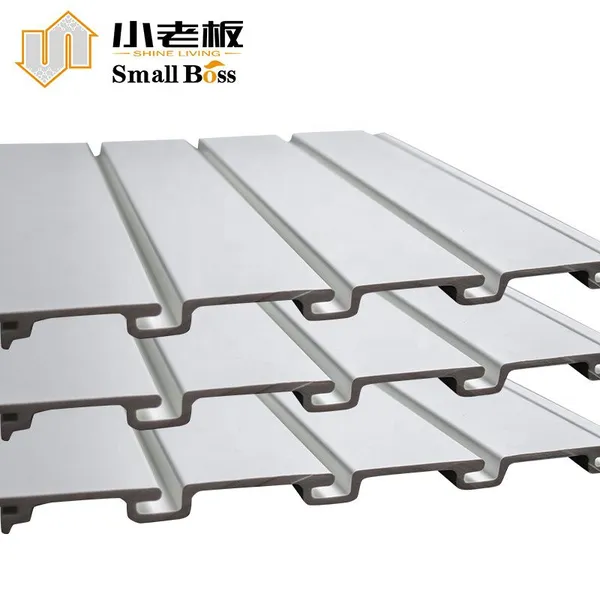 Factory Direct Sale PVC Slat Wall Panel for Garage photo-3