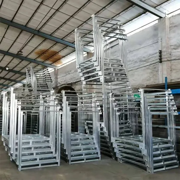 Stackable Steel Pipe Storage Rack for Logistics and Warehousing