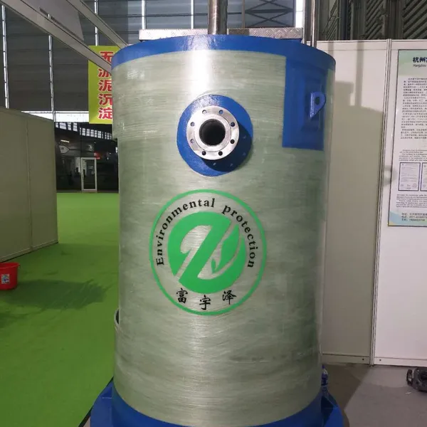 GRP Integrated Lifting Pump Station Sewage Rainwater Collection Factory Direct photo-5