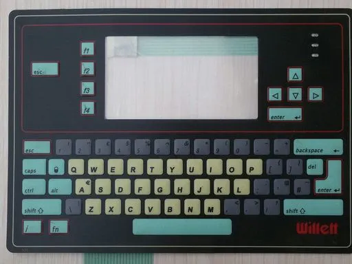 200-0470-278 100-0470-137 Keyboard Membrane for Willett 430 405 407 Inkjet Coding Printer photo-4