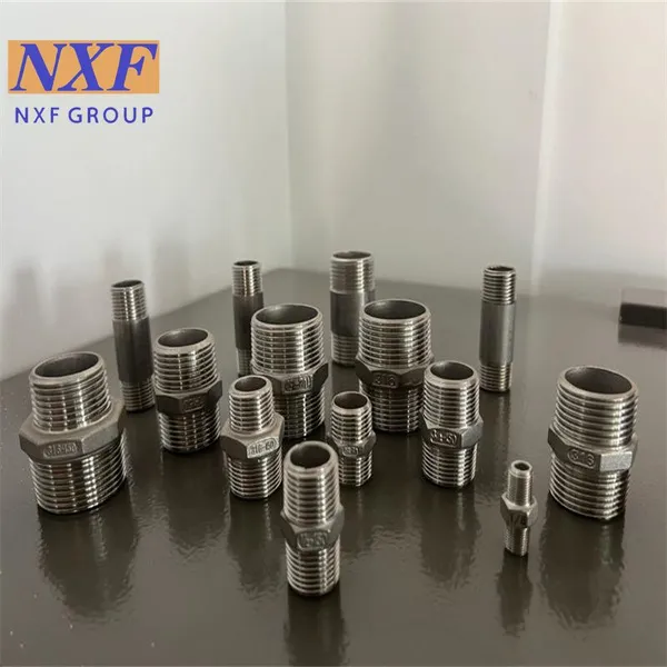 NXF UNS N10276 2.4819/NiMo16Cr15W/C276 OD DN15-1200 Nickel Alloy Forging Threaded Straight or Reducing Haxagonal Nipple photo-2