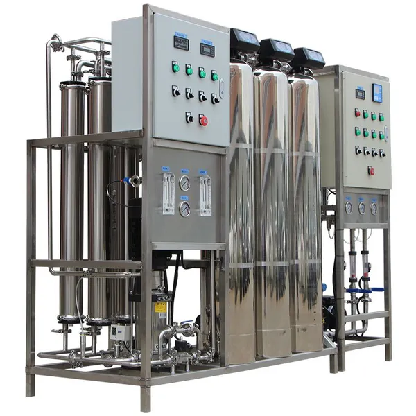 Industry-Leading Stainless Steel 1000LPH Deionized Water System Mixed Bed DI Water Treatment Equipment for Semiconductor Electronics Factory
