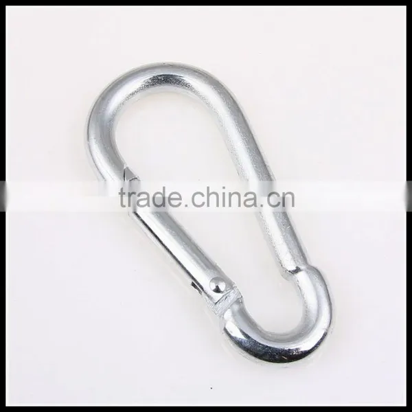 7# Iron Carabiner Hook With Zinc Plated