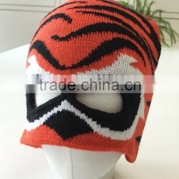 Winter Funny Balaclava Face Mask Hat Ski Mask Hat Boys Knitted Animal Hat