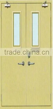 BG-F9035 Tempered Glass Fireplace Interior Door With Fireproof Door Seal photo-2