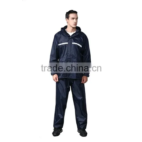 Pvc Polyester Pongee Rain Coat Suit photo-3