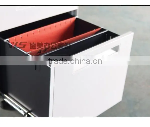 3 Drawer Steel/moving/file Cabinet/under Desk Small Drawer/cabinet Furniture photo-5