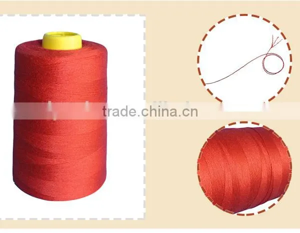 Textile Thread Manufacturer Pure Polyester Sewing Thread photo-2
