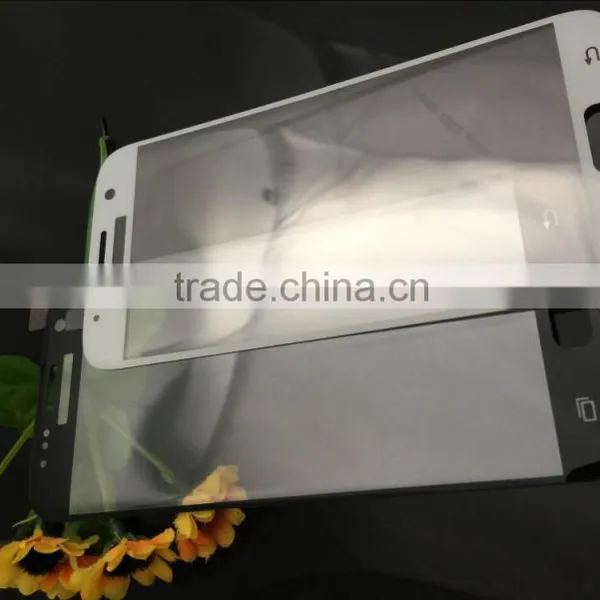 Asahi Glass 3D Full Cover Silk Printing Tempered Glass Screen Protector for Samsung S7 photo-4