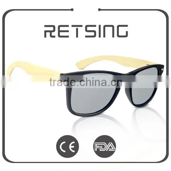 Fashion Accessory Skateboard Wooden Sunglasses With Plastic Frame photo-5