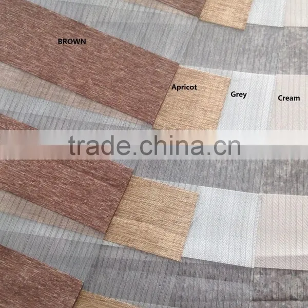 QINGMIAO Hotsale Polyester Material Zebra Blinds Fabric for Office Window photo-2