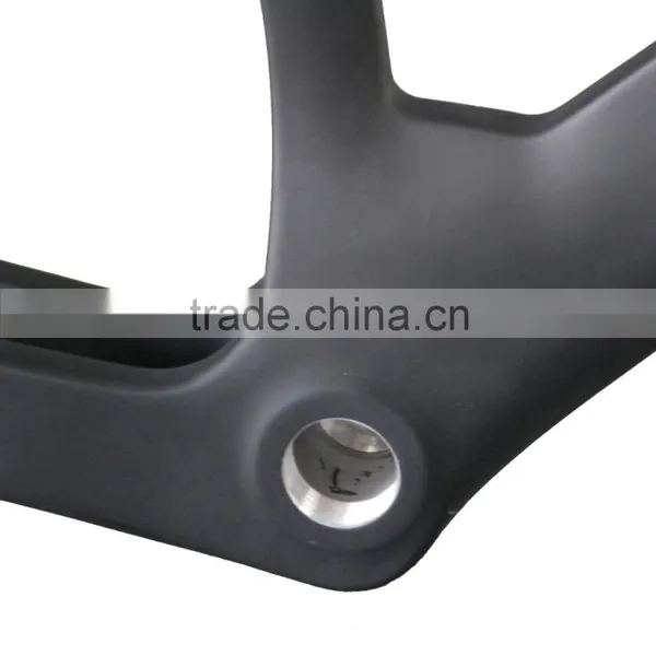 2015 UD Matt Track Frameset 700c Chinese Carbon Track Frame Bicycle Frame Quality Choice photo-4
