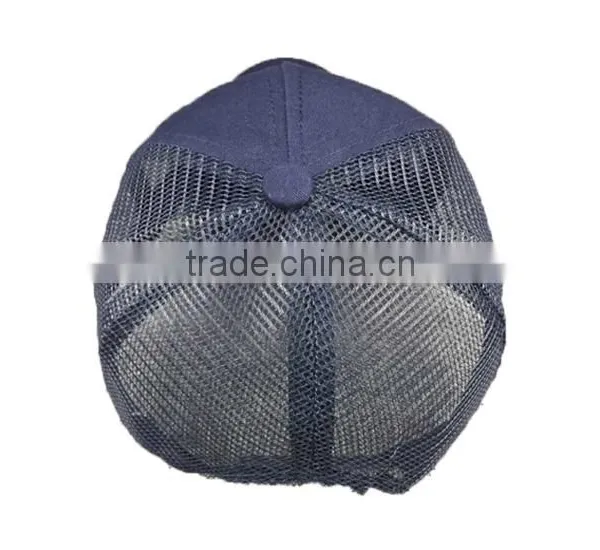 Wholesale Custom Trucker Caps For Man Loog Curved Cotton Mesh Hat photo-3