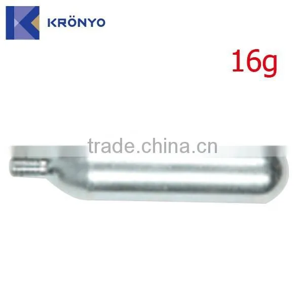 KRONYO Airsoft bb Gun 16g Co2 Cartridge Co2 Cylinder for Life Jacket