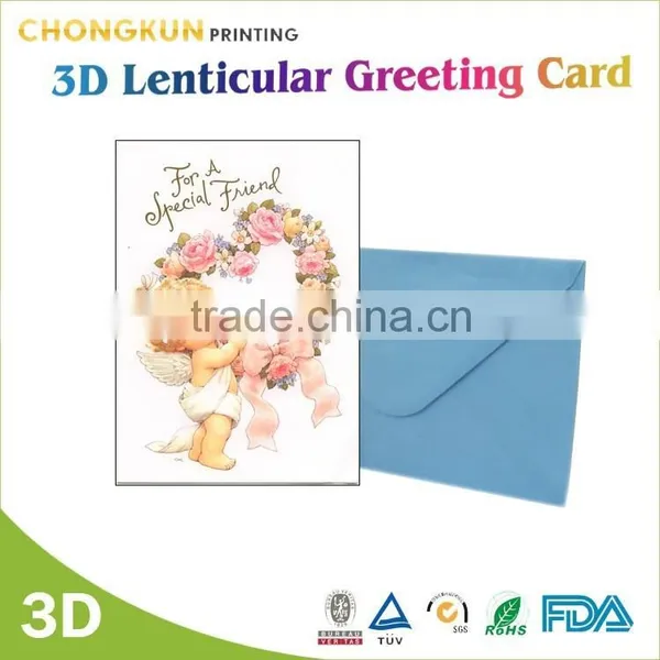 Friendship 3d Lenticular Greeting Card photo-2