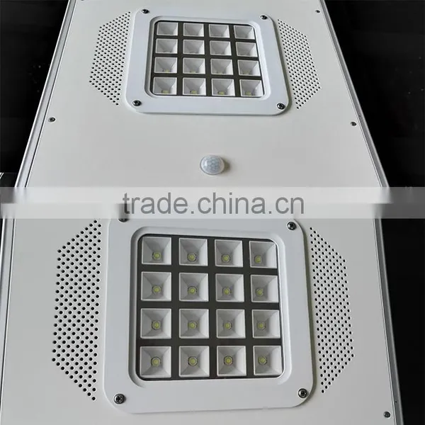 Outdoor LED Solar Street Lighting, All in One Solar Motion Lighting