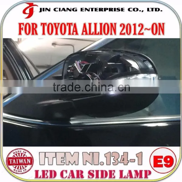 Car Refit LED SIDE Mirror Cover LIGHT Guide Lamp FOR TOYOTA PORTE photo-2