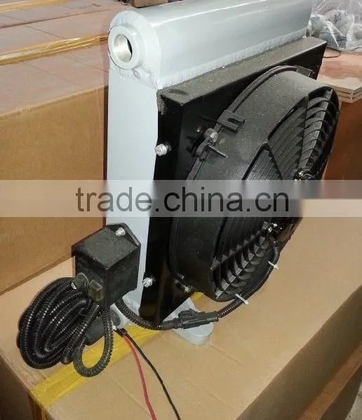 New Standard 12/24V DC Pump Oil Cooler With Fan