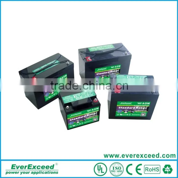 General Standard Sealed Lead Acid 12v Dry Battery for Ups