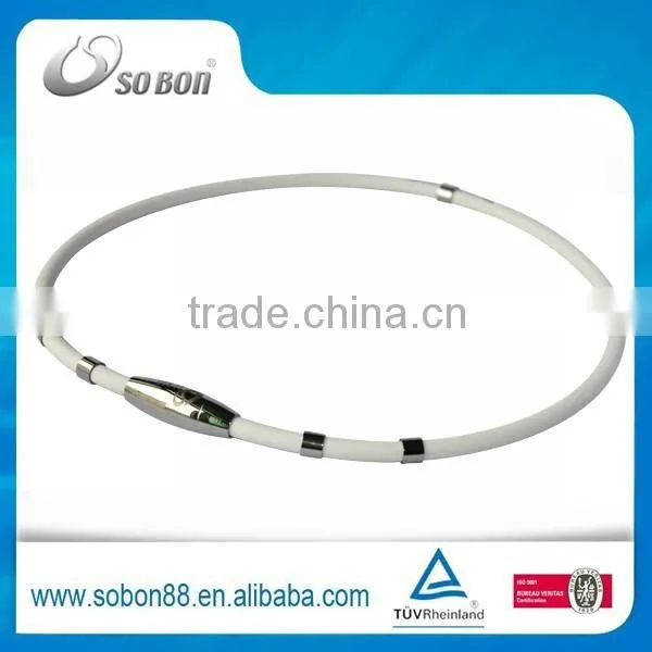 Women Stainless Steel Necklace Titanium Magnetic Necklace photo-2