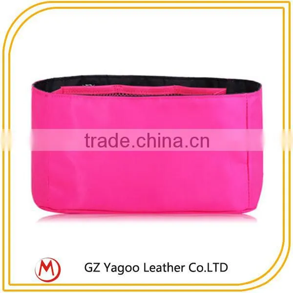 Newest Canvas Non-zipper Cosmetic Bags Cases With Compartments photo-2