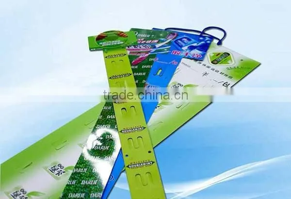 PP Frosted Glove Packaging Clip Strip Polypropylene Strip