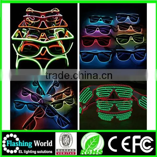 Factory Wholesale Crazy Funny Wire Framed Glasses photo-5