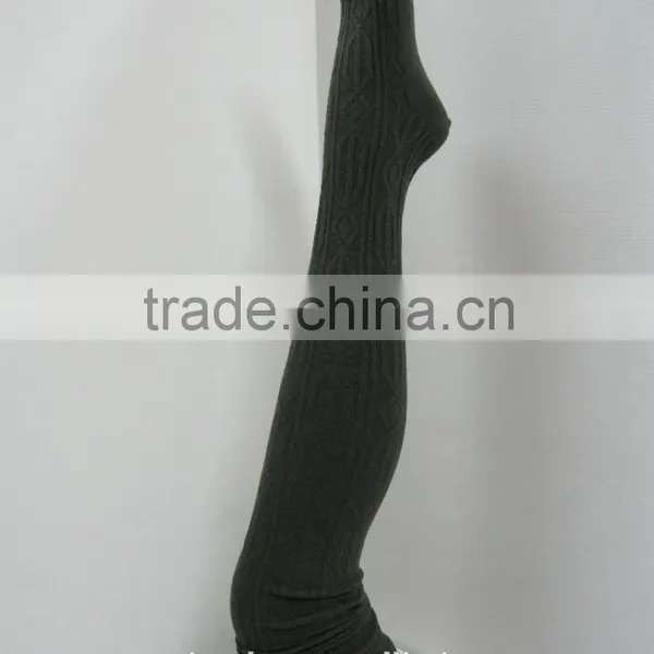Comfortable Cable Style Over the Knee Socks photo-2