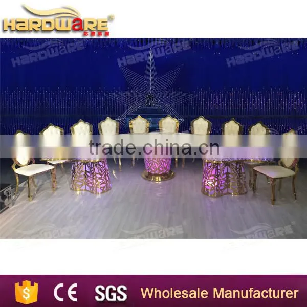 High Glossy Painting Dining Table , 2016 Mdf Wedding Cheap Price photo-2